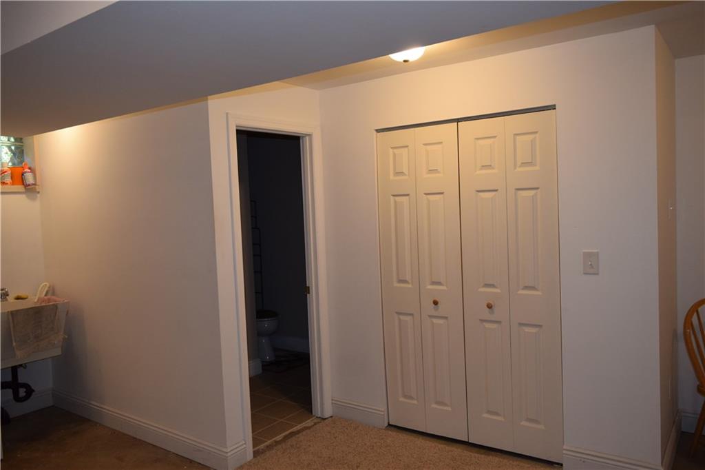 157 South Camp Run Road Fombell, PA 16123 - Photo 14 of 21 More closet space in down stairs basement.