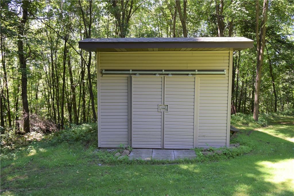 157 South Camp Run Road Fombell, PA 16123 - Photo 19 of 21 More storage in your back yard storage shed.