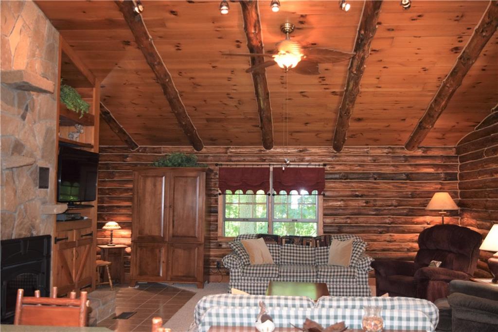 157 South Camp Run Road Fombell, PA 16123 - Photo 4 of 21 Beautiful great room to enjoy family and friends.