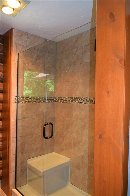 157 South Camp Run Road Fombell, PA 16123 - Photo 9 of 21 Walk in shower in main bath room