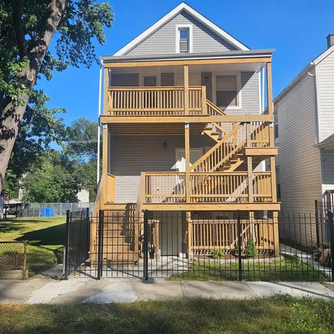 front view of a house with a porch