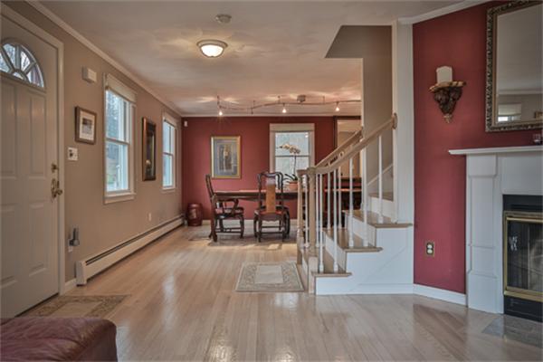 105 Scotland Road Newbury, MA 01951 - Photo 5 of 24 a view of entryway livingroom and hall with wooden floor