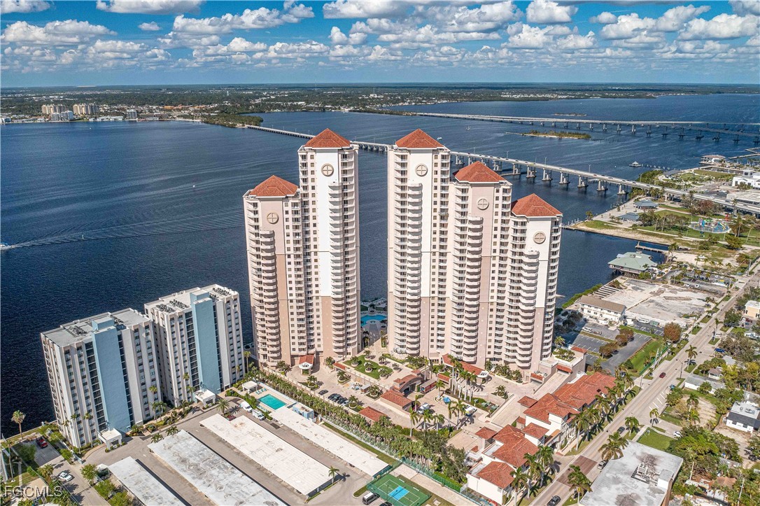 2104 West First Street, Unit 1701 Fort Myers, FL 33901 - Photo 20 of 48 a view of a balcony with wooden floor