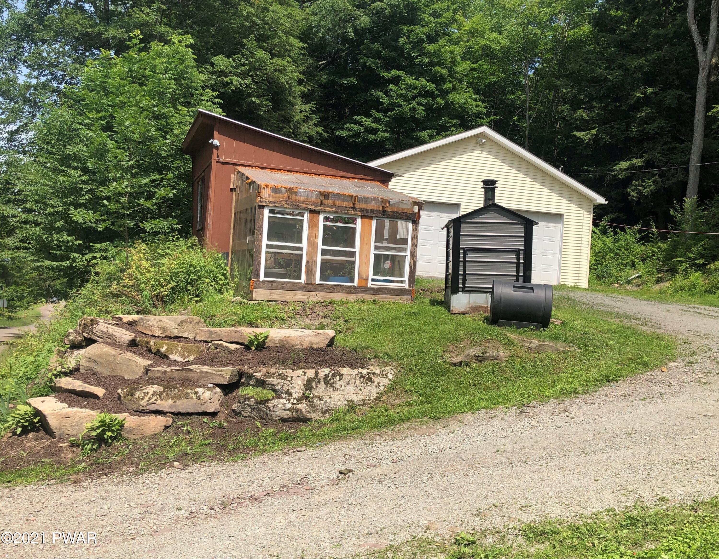 444 Pleasant Valley Road Starlight, PA 18461 - Photo 23 of 24 outside woodstove