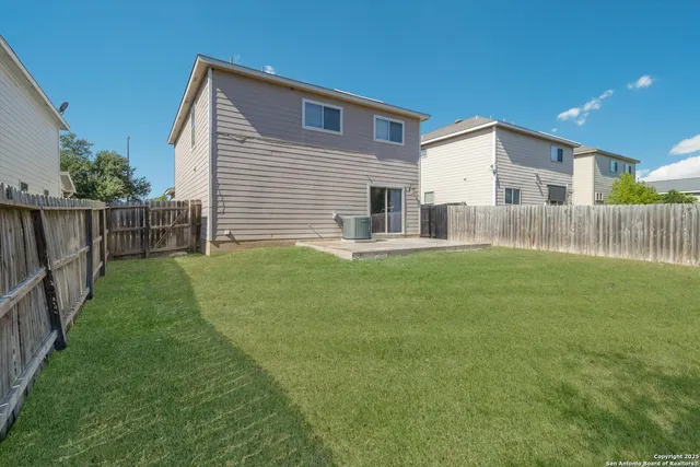 a house view with a outdoor space