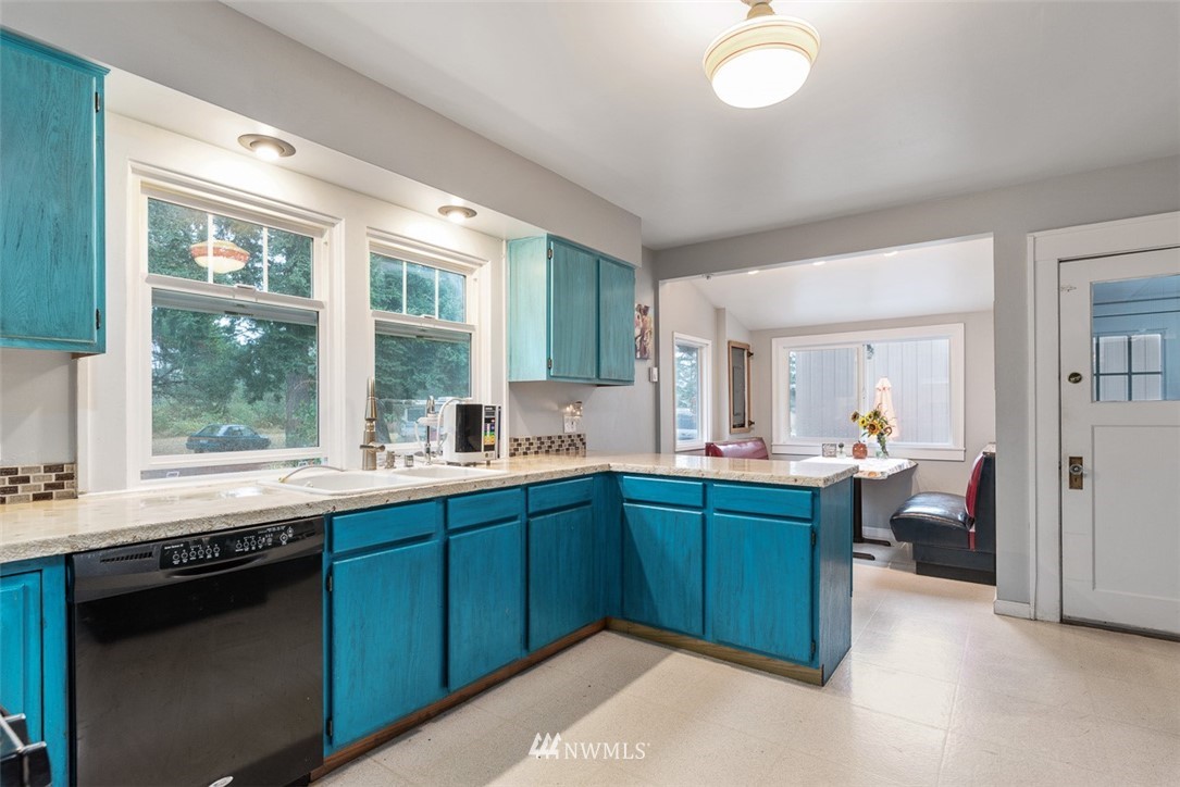 2959 Main Street Custer, WA 98240 - Photo 11 of 33 a kitchen with lots of counter top space and sink