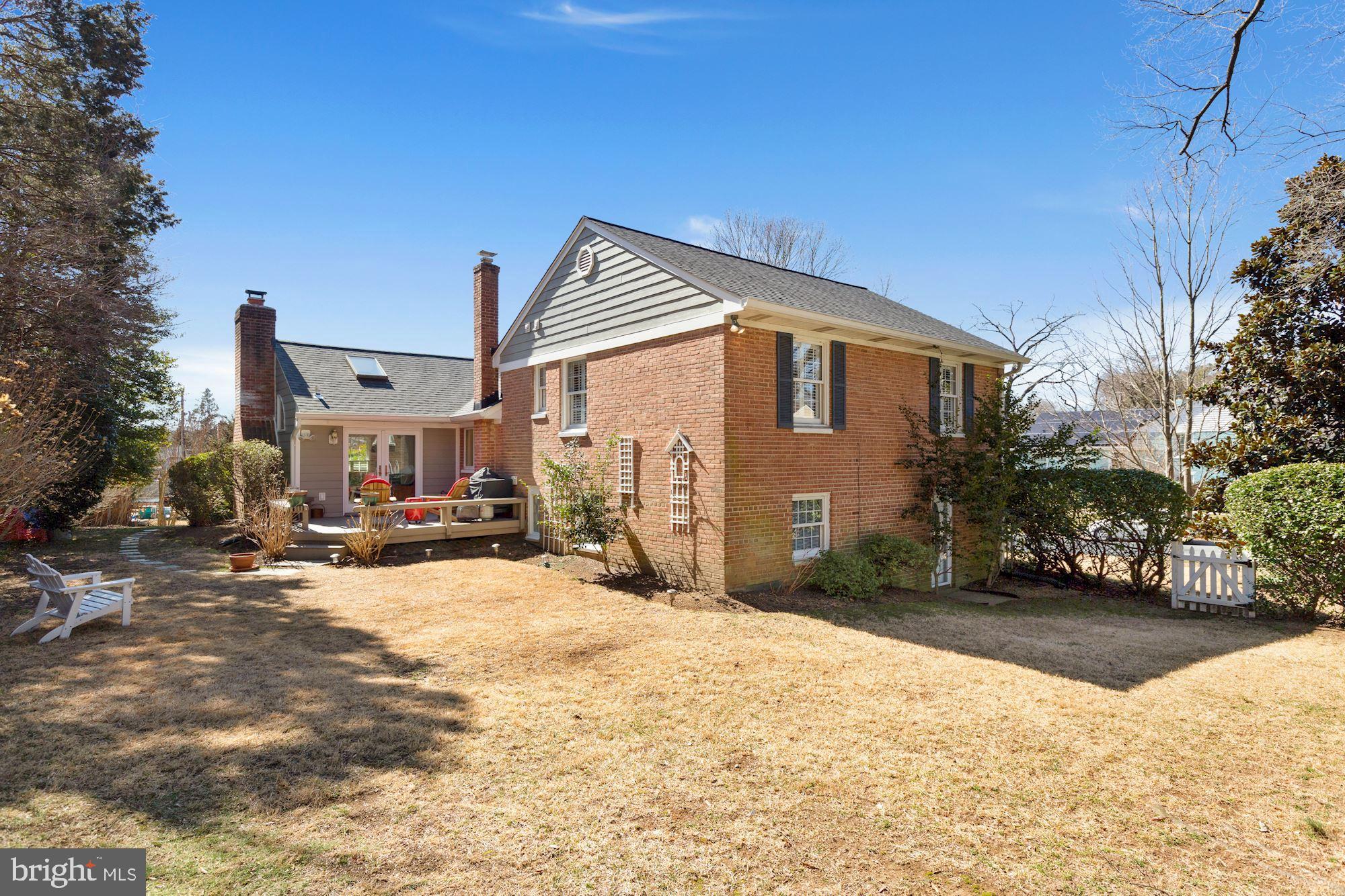 9607 Byeforde Road Kensington, MD 20895 - Photo 27 of 35 Rear Elevation/Yard