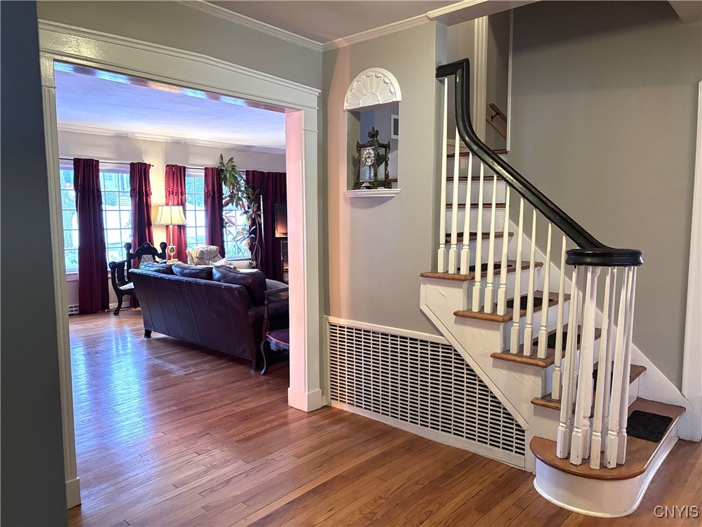 13 Brattle Road Syracuse, NY 13203 - Photo 12 of 48 Living Room entrance from the Foyer /center Hall