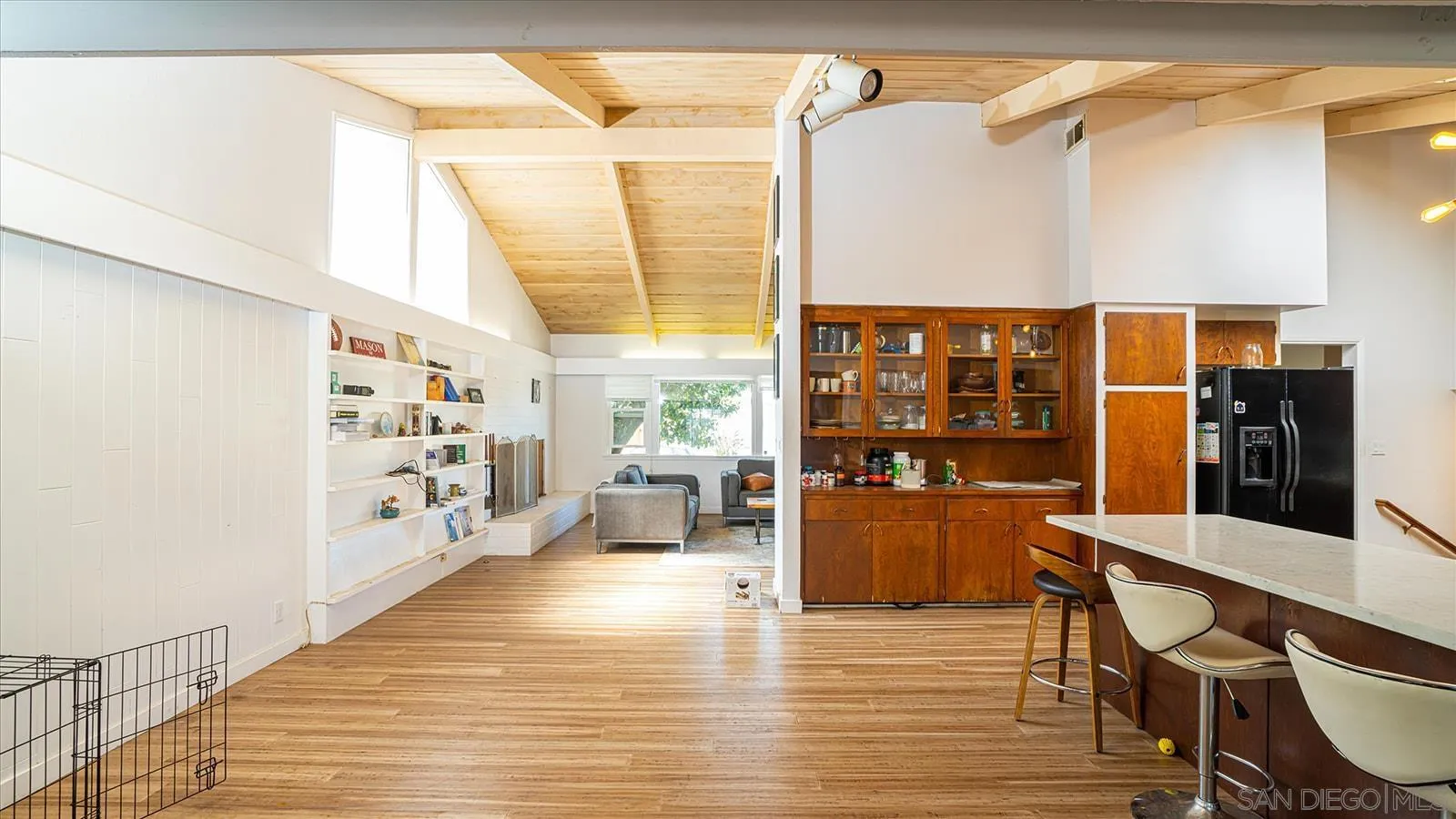 5451 Redding Road San Diego, CA 92115 - Photo 10 of 37 a dining room with furniture and wooden floor