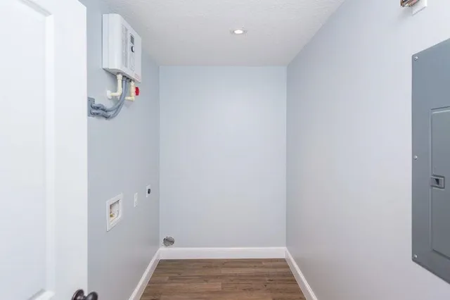 a black and white photo of a lake