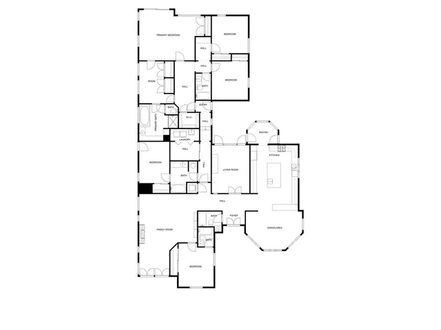 a picture of a bench in front of a window