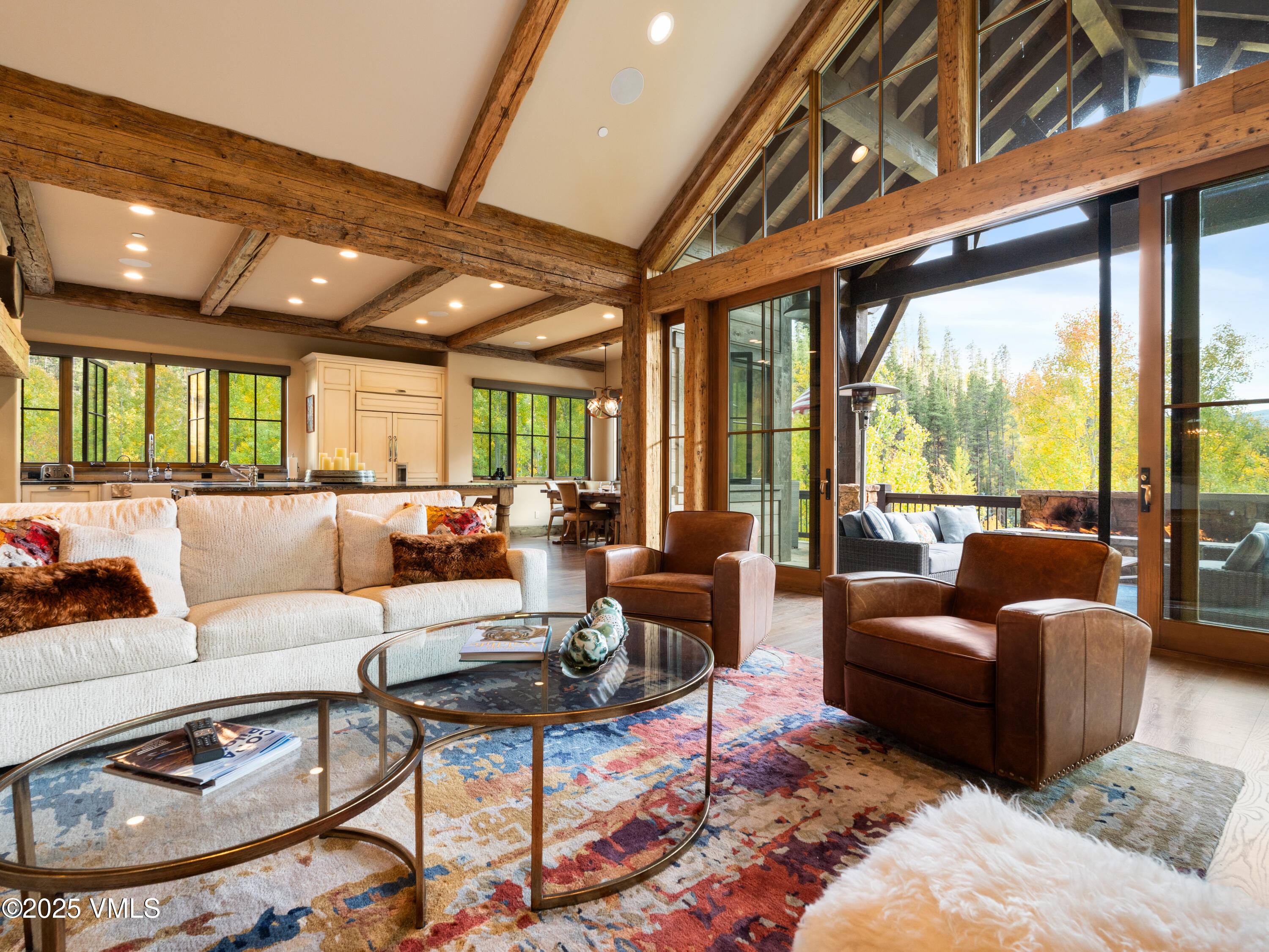 1677 Buffehr Creek Road Vail, CO 81657 - Photo 10 of 65 Living Room
