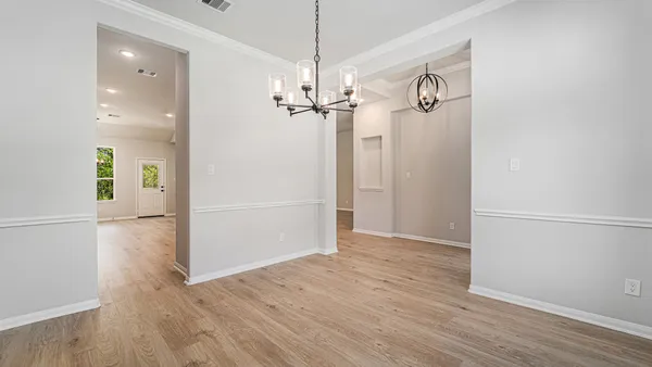 wooden floor in an empty room