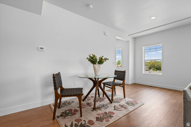 340 East 7635 S Street Sandy, UT 84047 - Photo 11 of 32 Dining space with hardwood / wood-style flooring