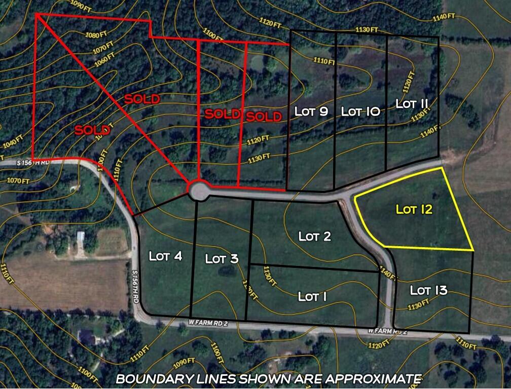Lot 12 Prairie View Road Brighton, MO 65617 - Photo 3 of 7 Lot (12)