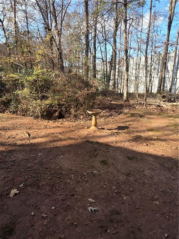 2549 Rainbow Creek Drive Decatur, GA 30034 - Photo 56 of 57 a view of dirt yard with a large tree