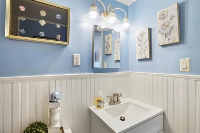 an aerial view of a city with lots of residential buildings