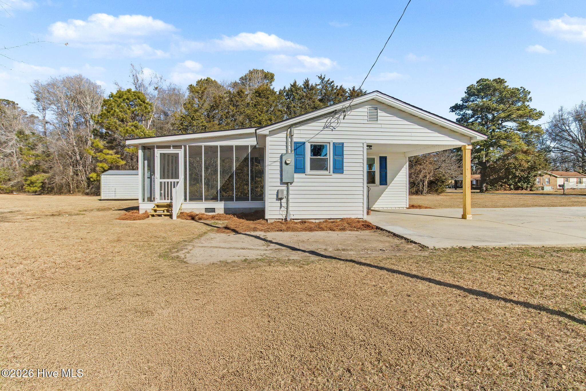 736 James Pait Road Bladenboro, NC 28320 - Photo 22 of 32 Large Screened Rear Porch