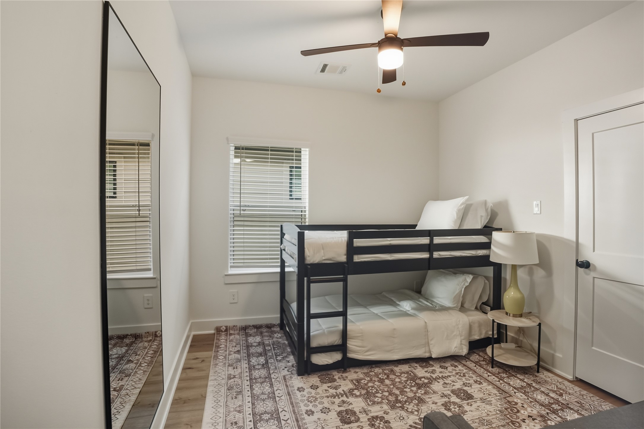 8017 Cora Street, Unit B Houston, TX 77088 - Photo 18 of 28 a living room with furniture and a rug