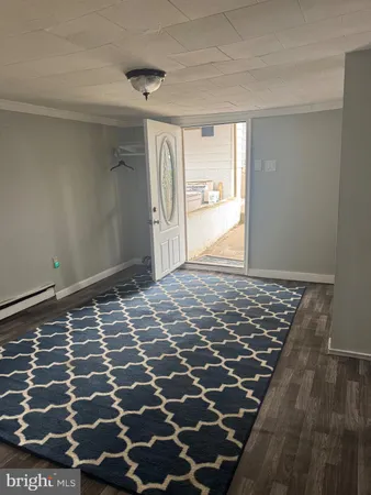 a black and white checkered floor