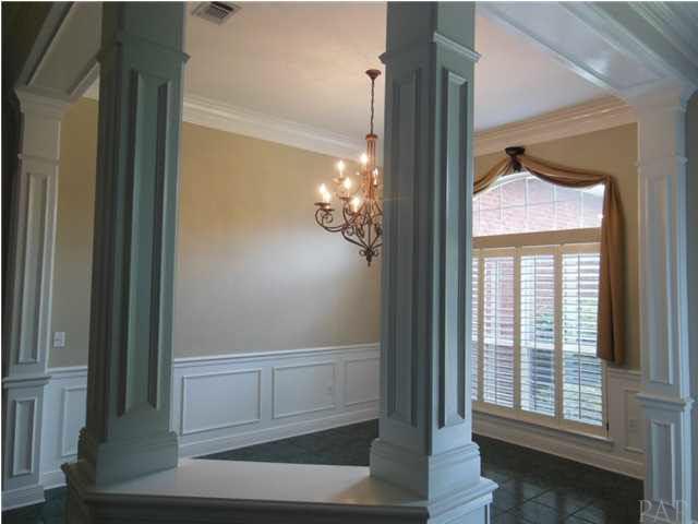 1621 West 9 & Half Mile Road Cantonment, FL 32533 - Photo 4 of 25 The formal dining room. Note all of the beautiful woodwork