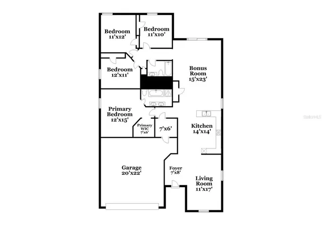 $2,130 | 1674 Hideaway Flat Street, Mascotte, FL 34753