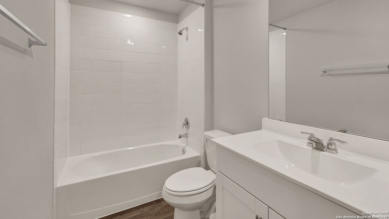 322 Hodges Street Maxwell, TX 78656 - Photo 9 of 34 a bathroom with a sink toilet and shower