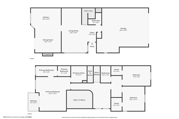 $670,000 | 1559 San Fernando Drive, Corona, CA 92882