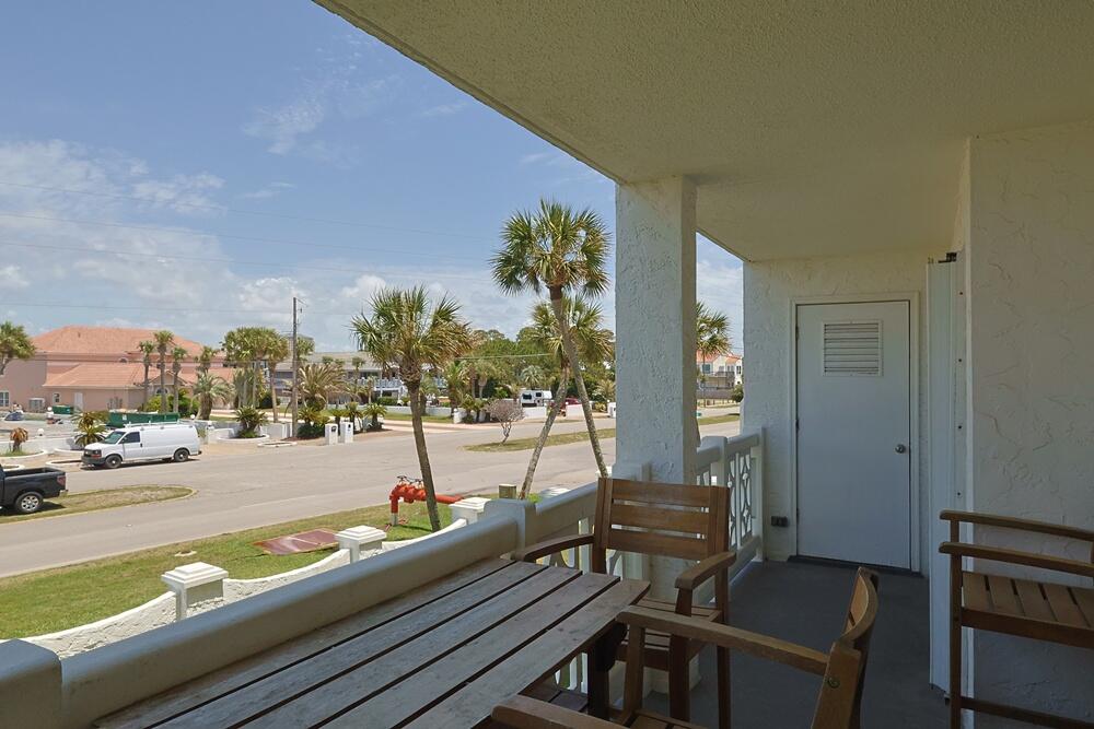 909 Santa Rosa Boulevard, Unit 528 Fort Walton Beach, FL 32548 - Photo 24 of 66 a view of a terrace with seating area