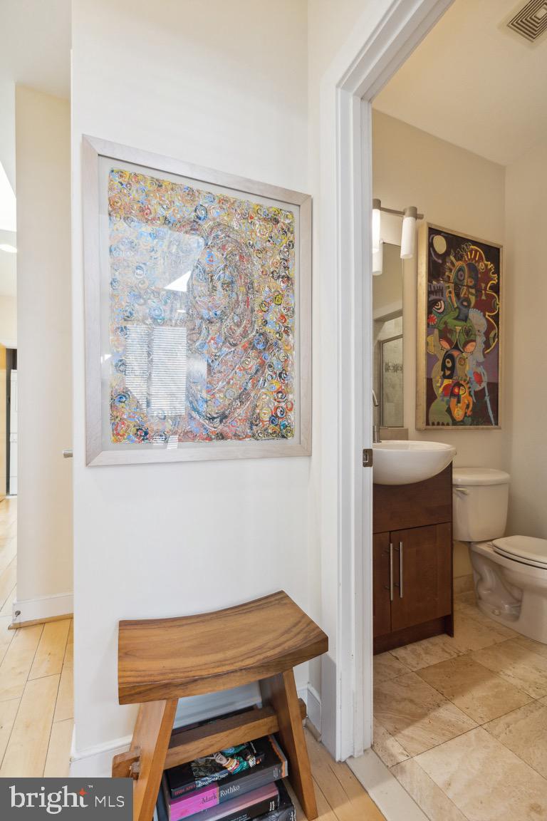 223 R Street Northeast, Unit B Washington, DC 20002 - Photo 29 of 48 Hall/Full Bath View - 2nd Level