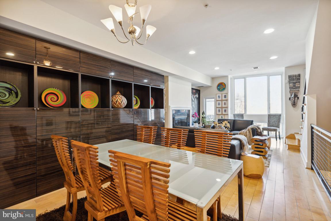 Open Concept Living & Dining Room Combo