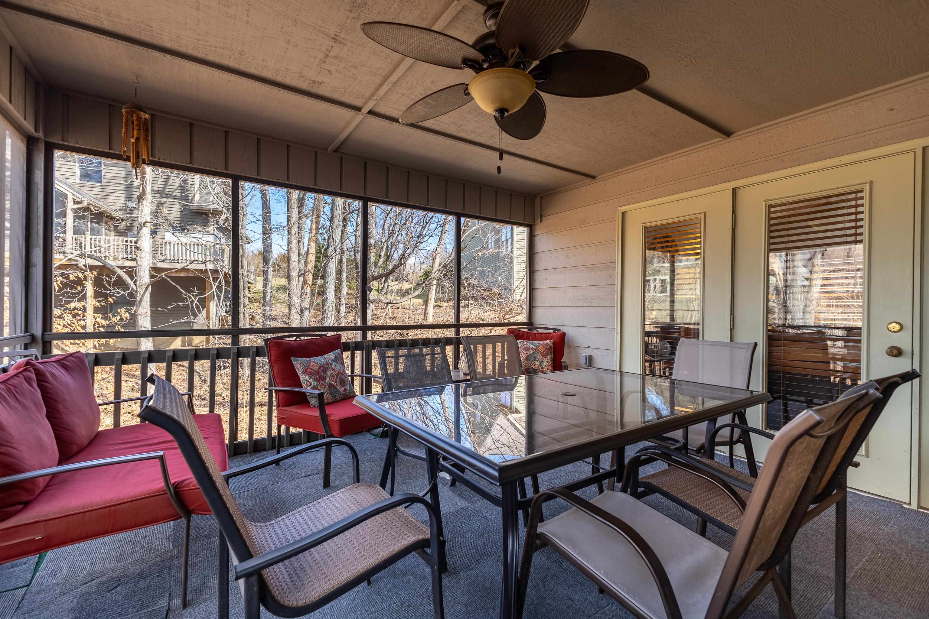 7 Colony Lane Galena, IL 61036 - Photo 32 of 36 a view of a dining room with furniture window and outside view