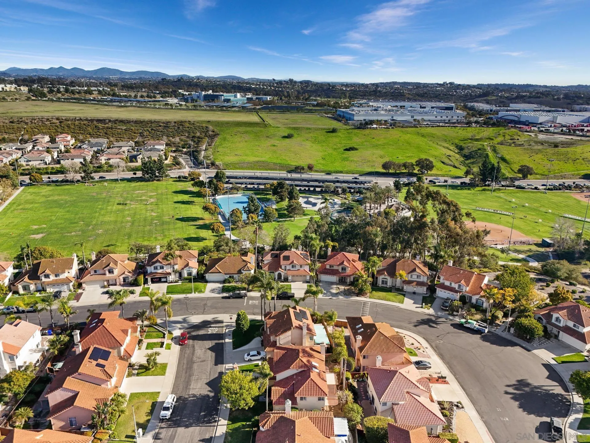 403 Calle Corazon Oceanside, CA 92057 - Photo 3 of 40 a view of a city with an ocean view