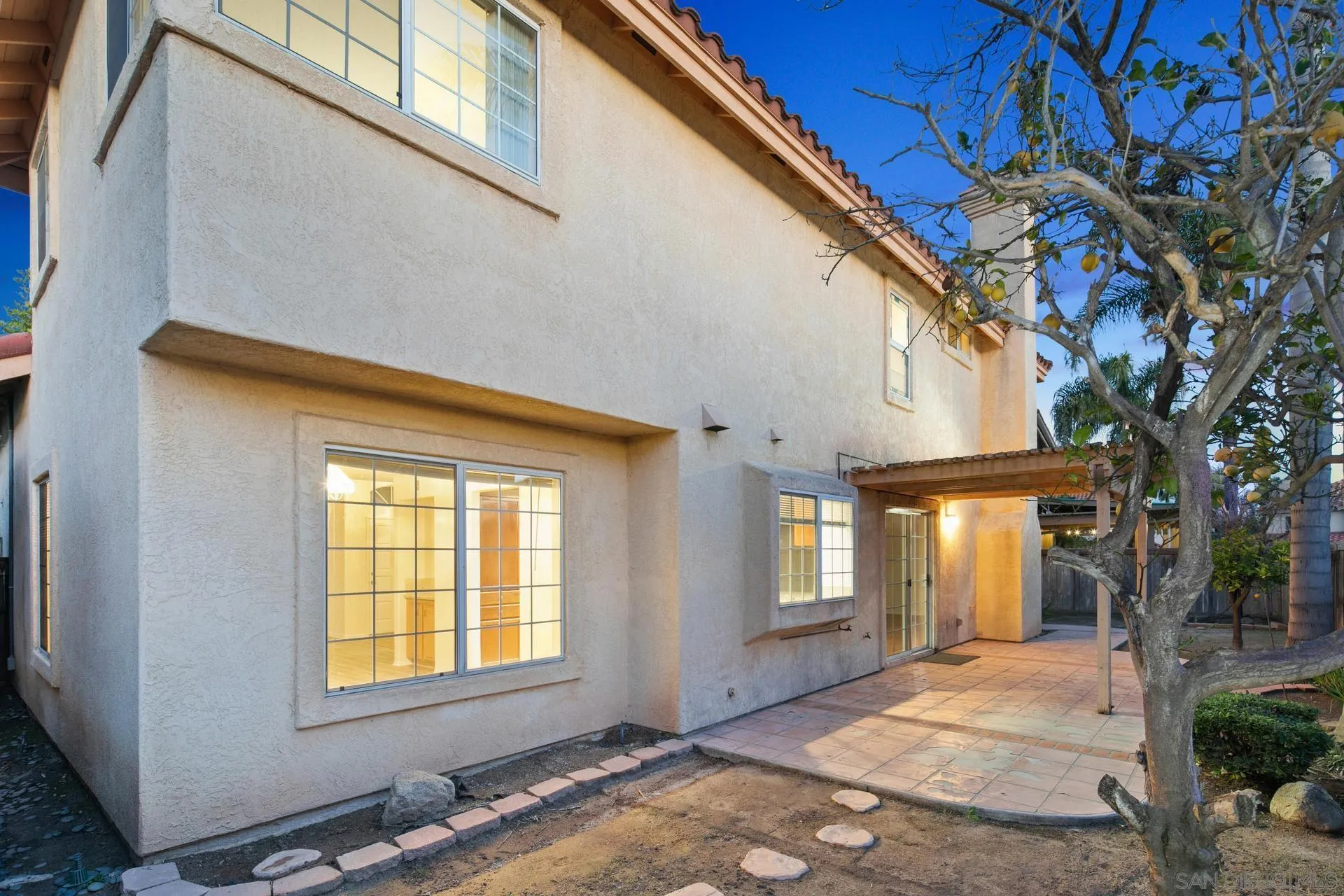 403 Calle Corazon Oceanside, CA 92057 - Photo 35 of 40 a view of a house with a backyard