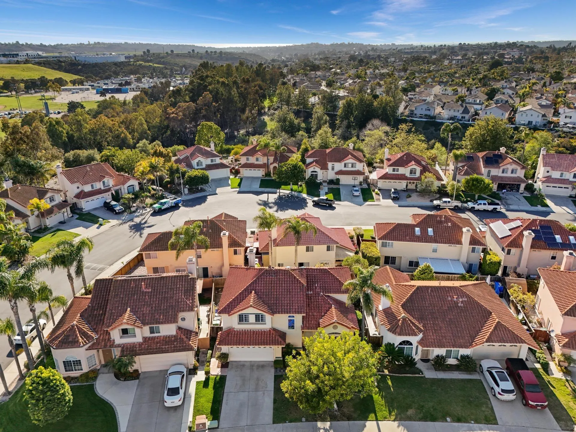 403 Calle Corazon Oceanside, CA 92057 - Photo 40 of 40 an aerial view of residential houses with outdoor space