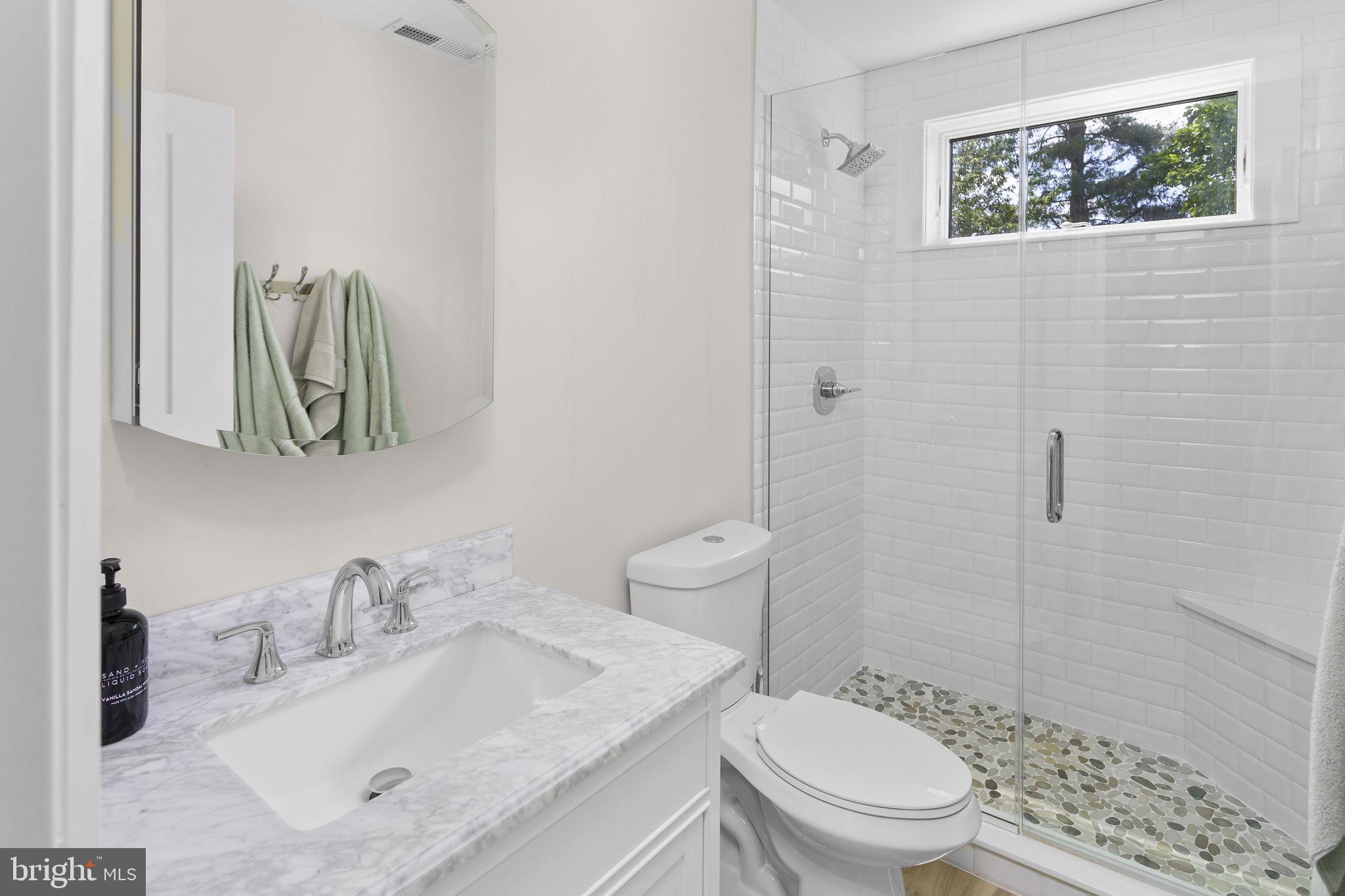 2576 Monmouth Road Jobstown, NJ 08041 - Photo 39 of 55 Modern bathroom with elegant finishes.