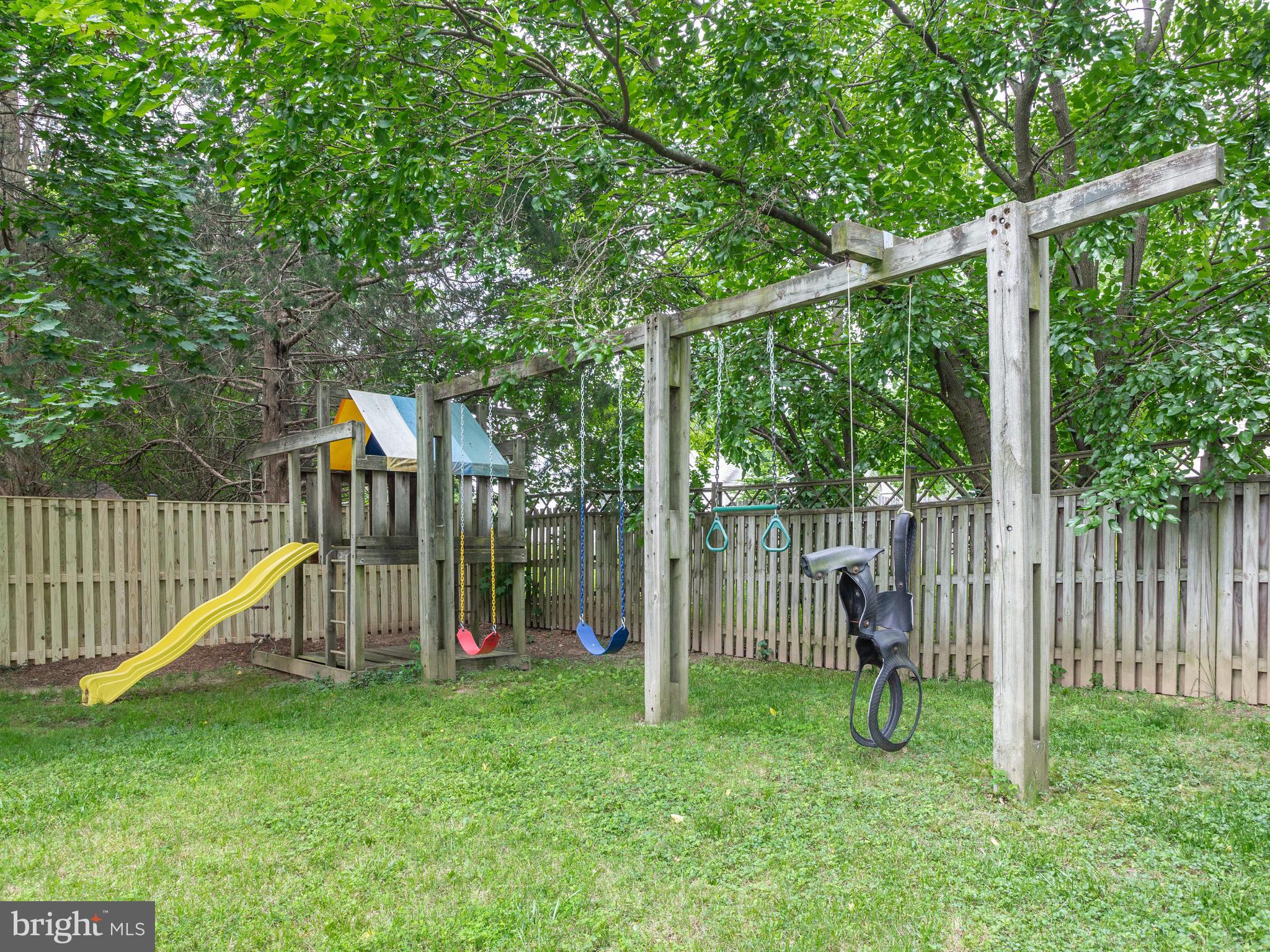 6402 Darwin Road Laurel, MD 20707 - Photo 38 of 44 Fenced back yard and swings!