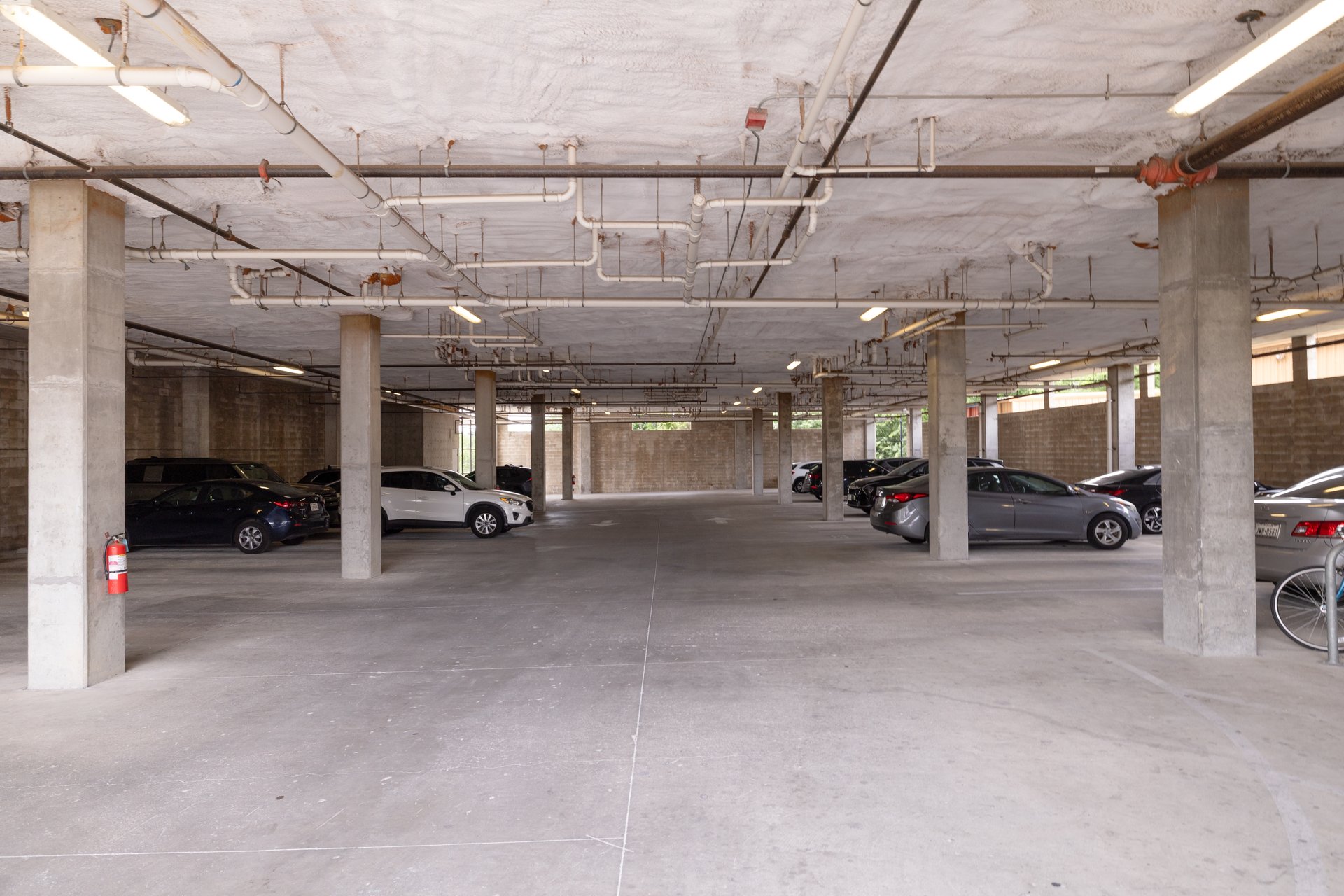 6444 Burnet Road, Unit 100 Austin, TX 78757 - Photo 30 of 31 Complex parking garage.