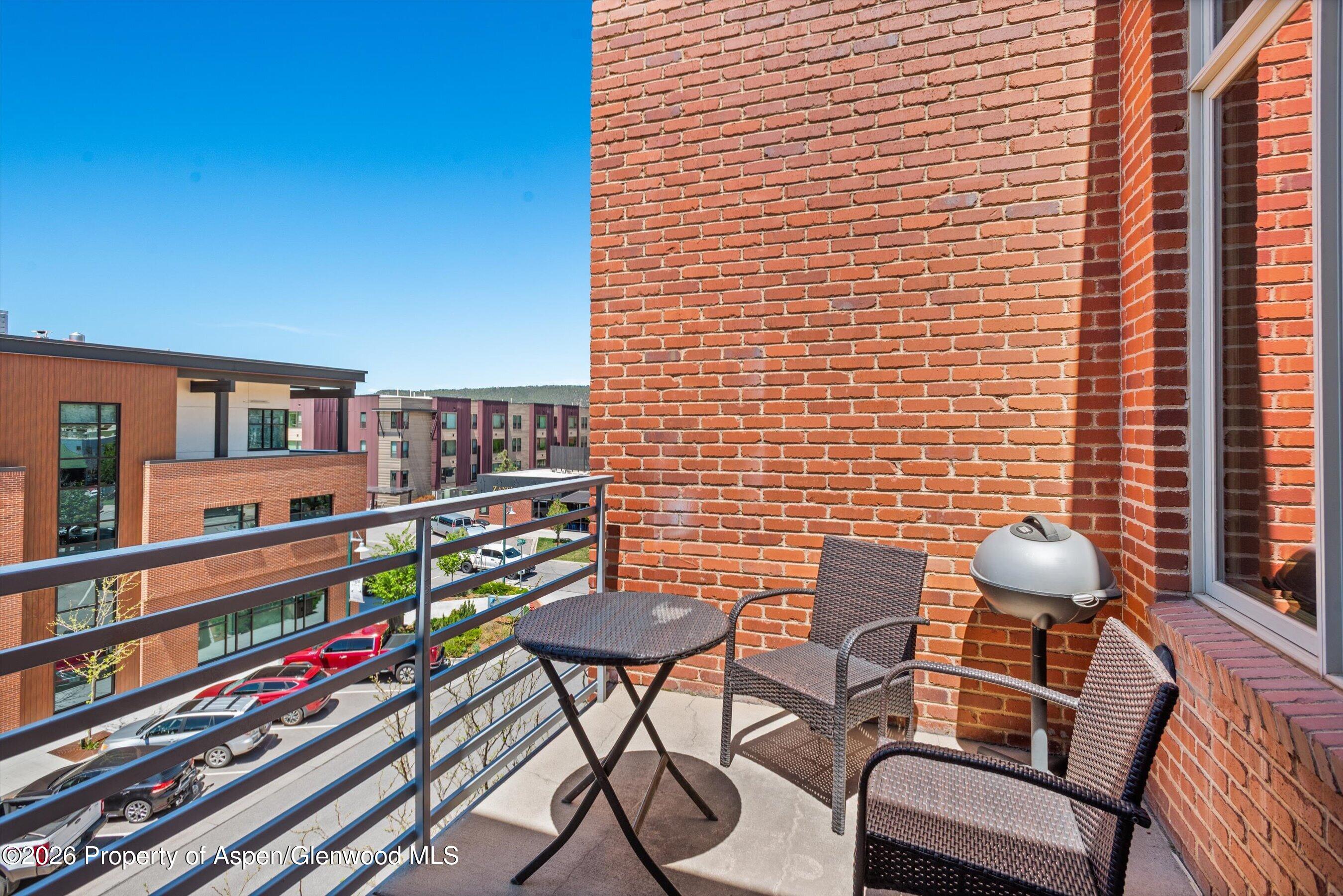 231 Robinson Street, Unit 310 Basalt, CO 81621 - Photo 7 of 15 Balcony