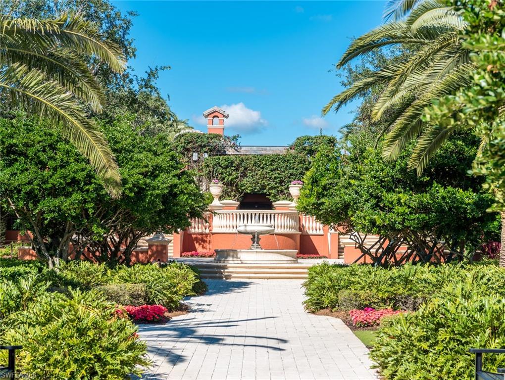 14906 Bellezza Lane Naples, FL 34110 - Photo 19 of 33 a view of a yard with plants and large trees