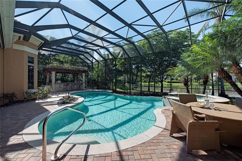 14906 Bellezza Lane Naples, FL 34110 - Photo 4 of 33 a view of yard with seating area