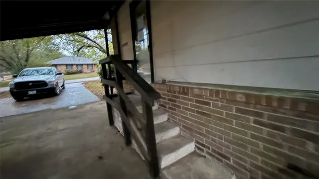 a view of outdoor space with seating