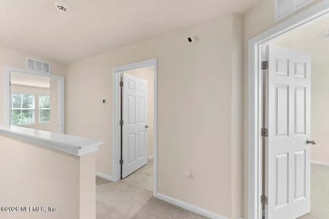 a view of front door