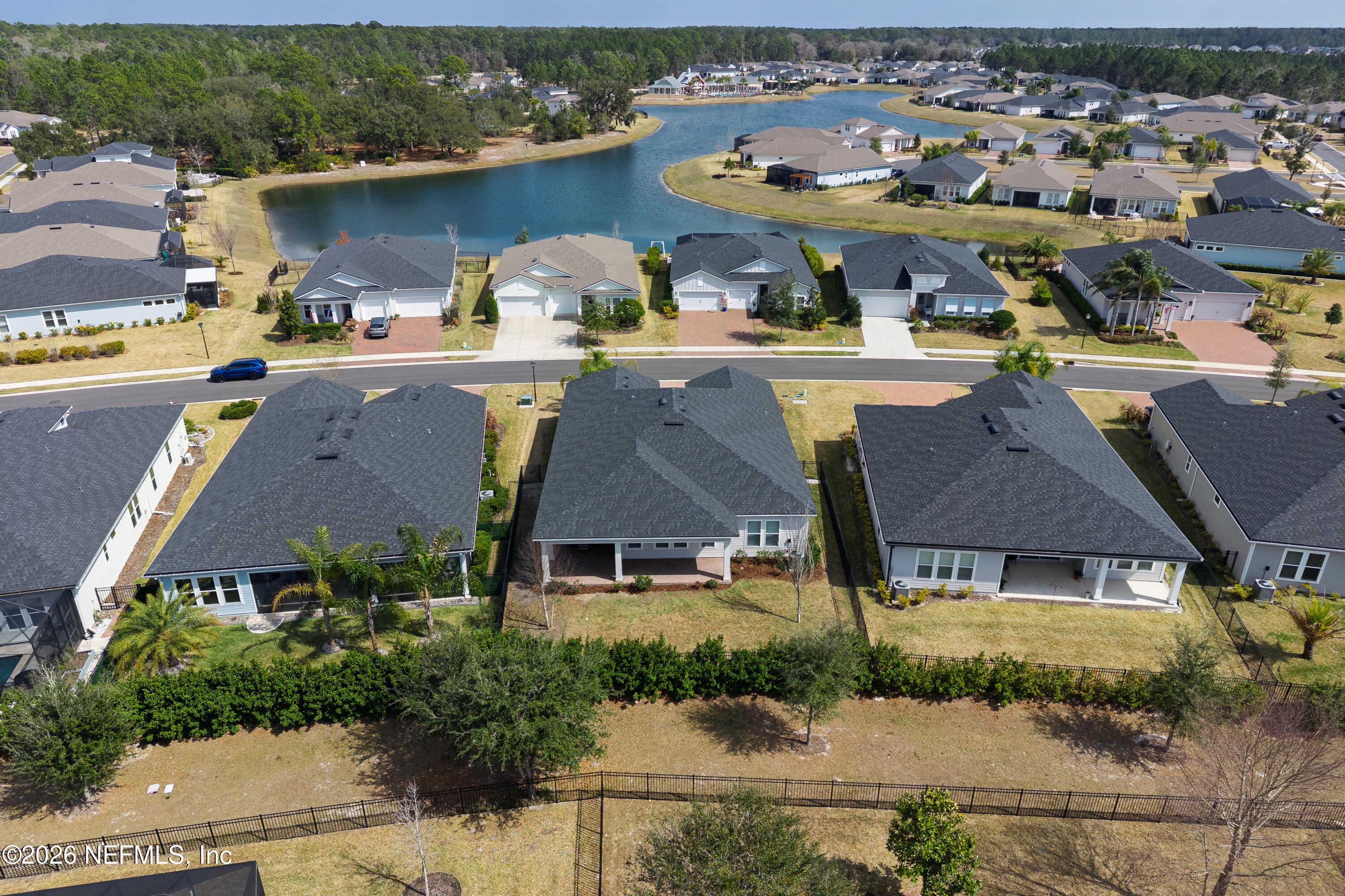 408 Rustic Mill Drive St. Augustine, FL 32092 - Photo 5 of 31 an aerial view of houses with outdoor space
