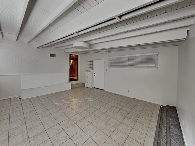 a view of empty room