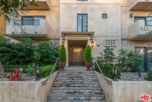 a front view of a house with entryway