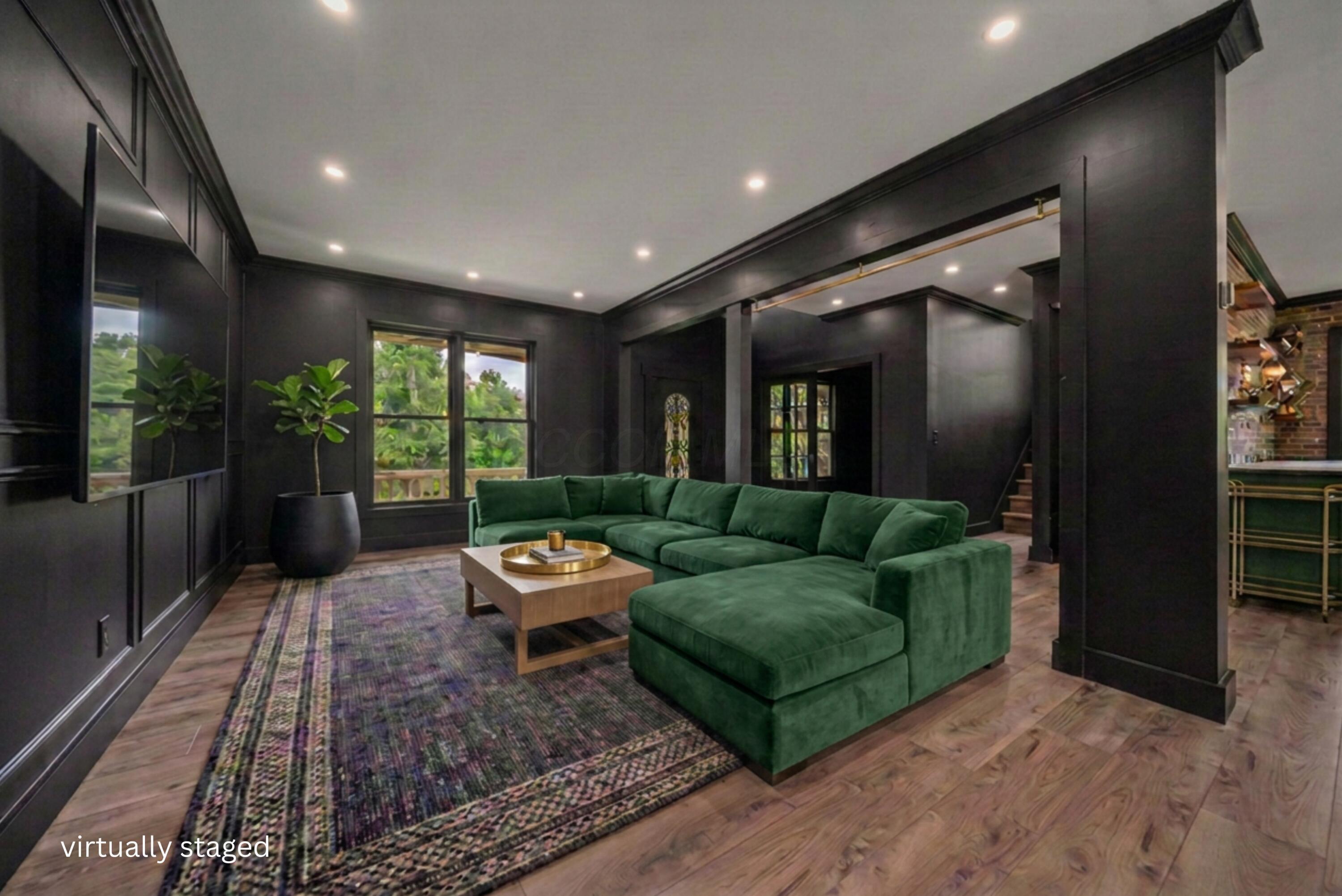 3910 Berlin Station Road Delaware, OH 43015 - Photo 5 of 78 virtually stage green sofa