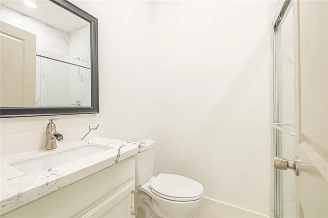 a backyard of a house