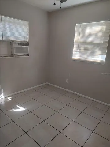 a view of a window in a room