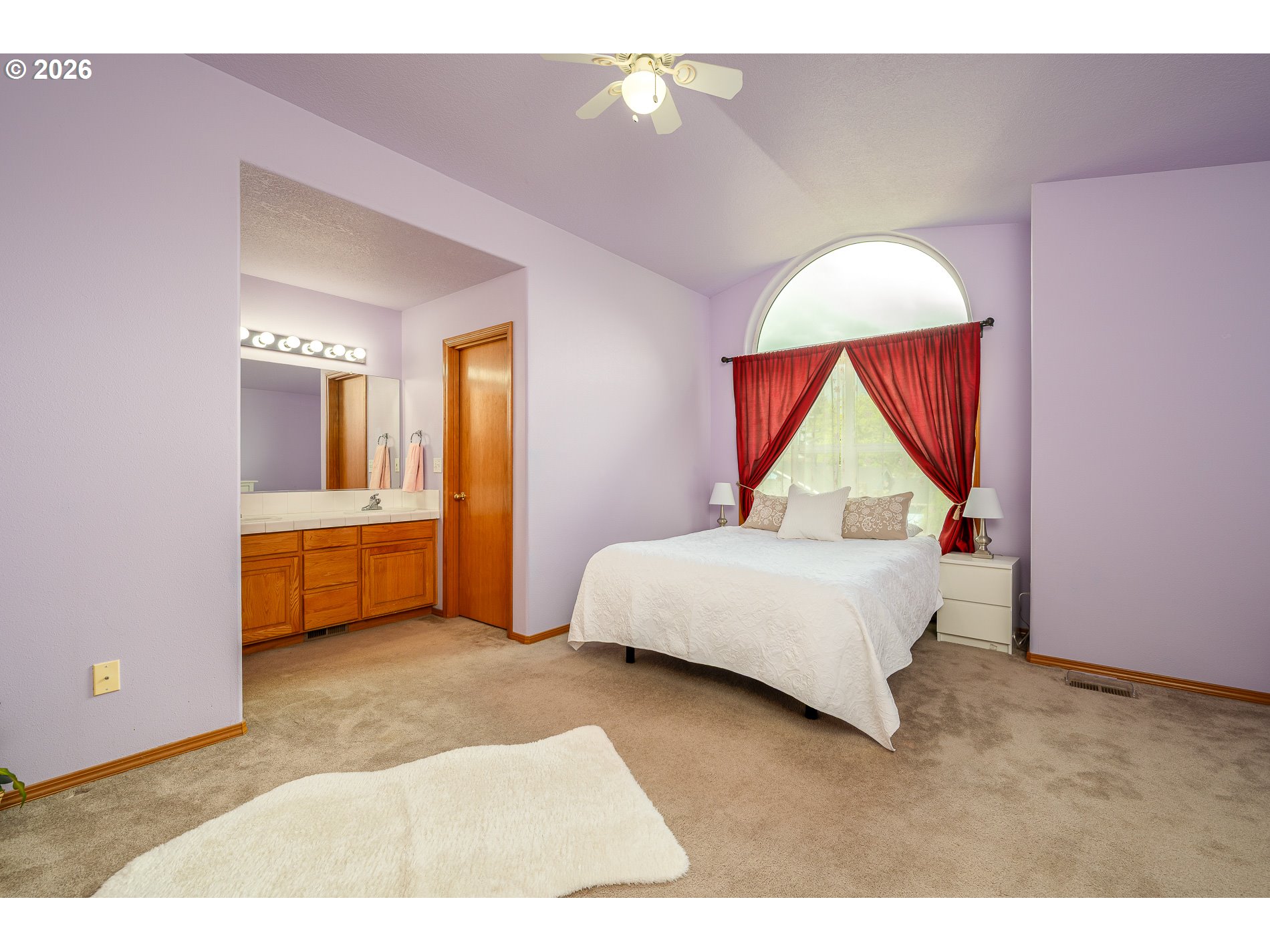 14300 Southeast Center Street Portland, OR 97236 - Photo 22 of 48 a bedroom with a bed and a closet